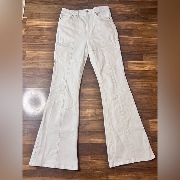 AFRM patch work Wide-Leg Trousers - Picture 7 of 7